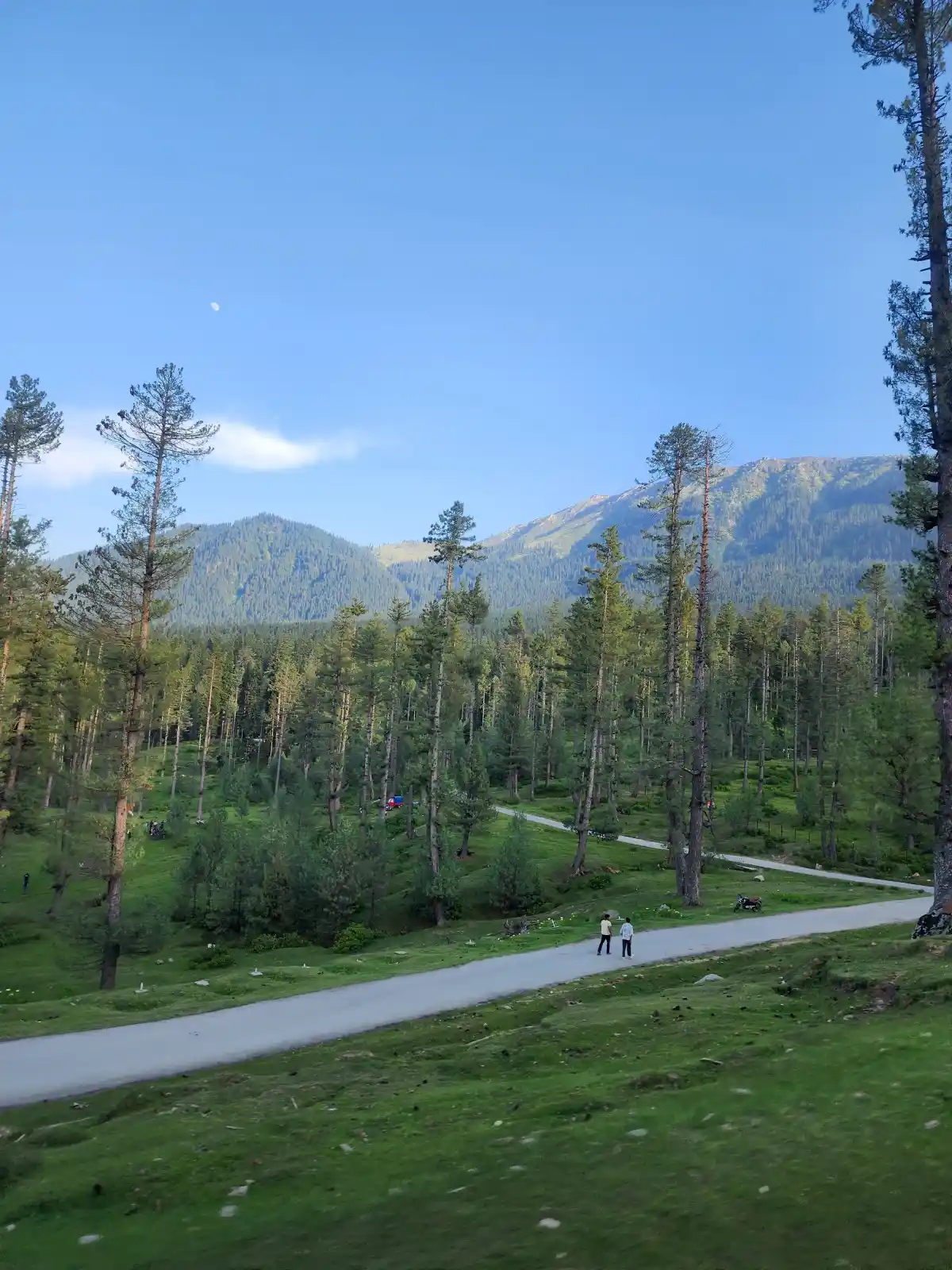 Sunset over Gulmarg valley