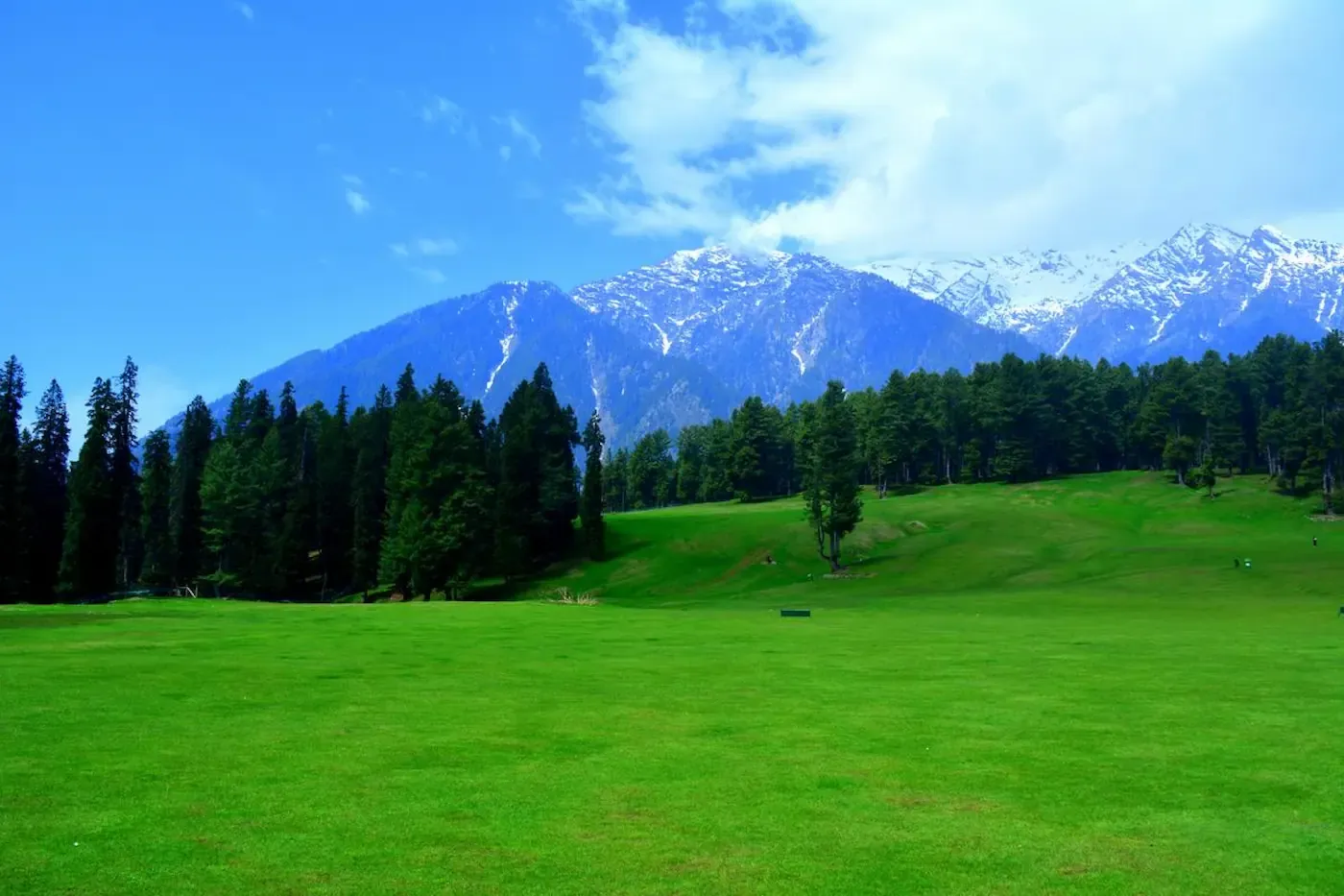 Scenic mountains at sunrise